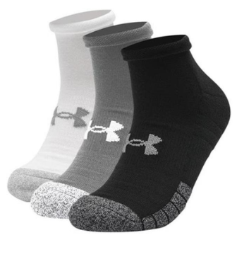 Under Armour Heatgear 3-parin sukkapaketti 47,5-50,5
