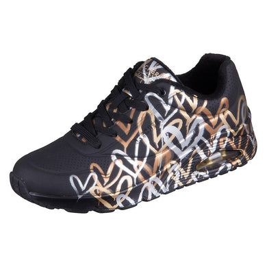 Skechers Uno Metallic Love