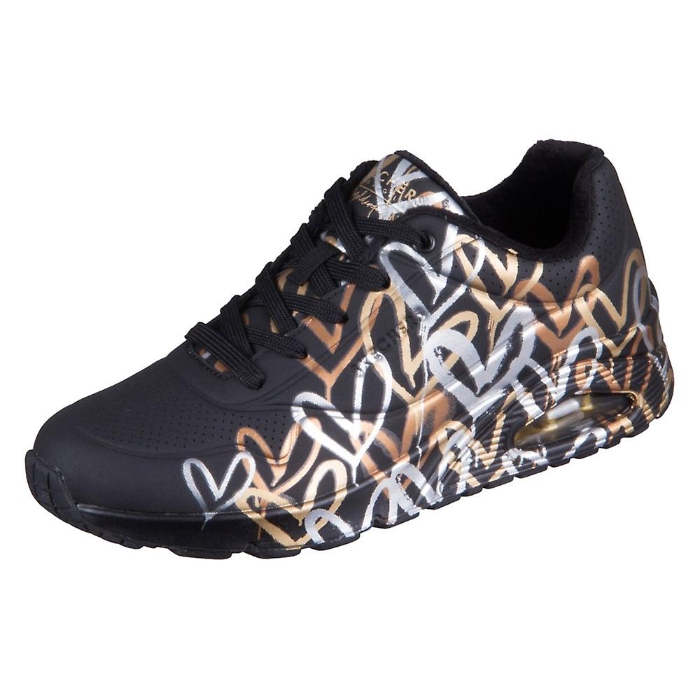 Skechers Uno Metallic Love