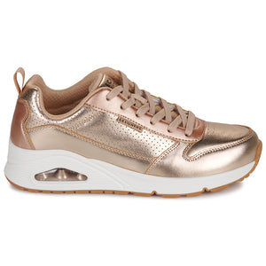 Skechers Uno Metallixs rose gold