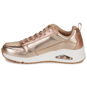 Skechers Uno Metallixs rose gold