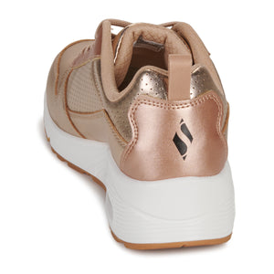 Skechers Uno Metallixs rose gold