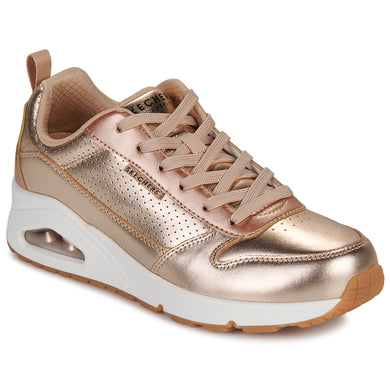 Skechers Uno Metallixs rose gold